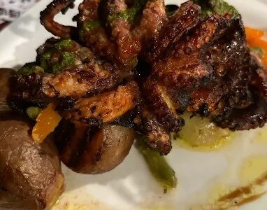 Polvo Grelhado com Batata