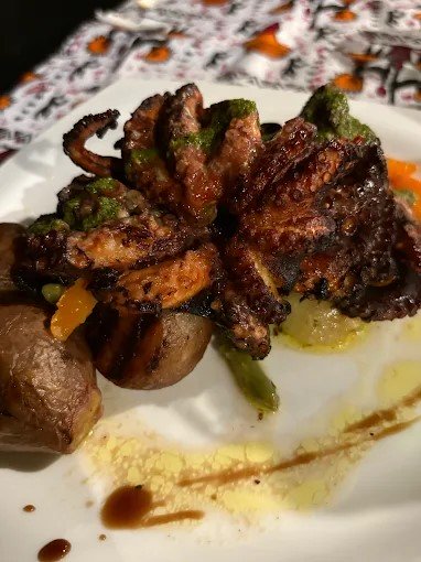 Polvo Grelhado com Batata